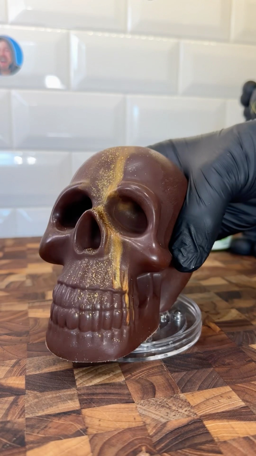 Dubai chocolate skull ? #shorts