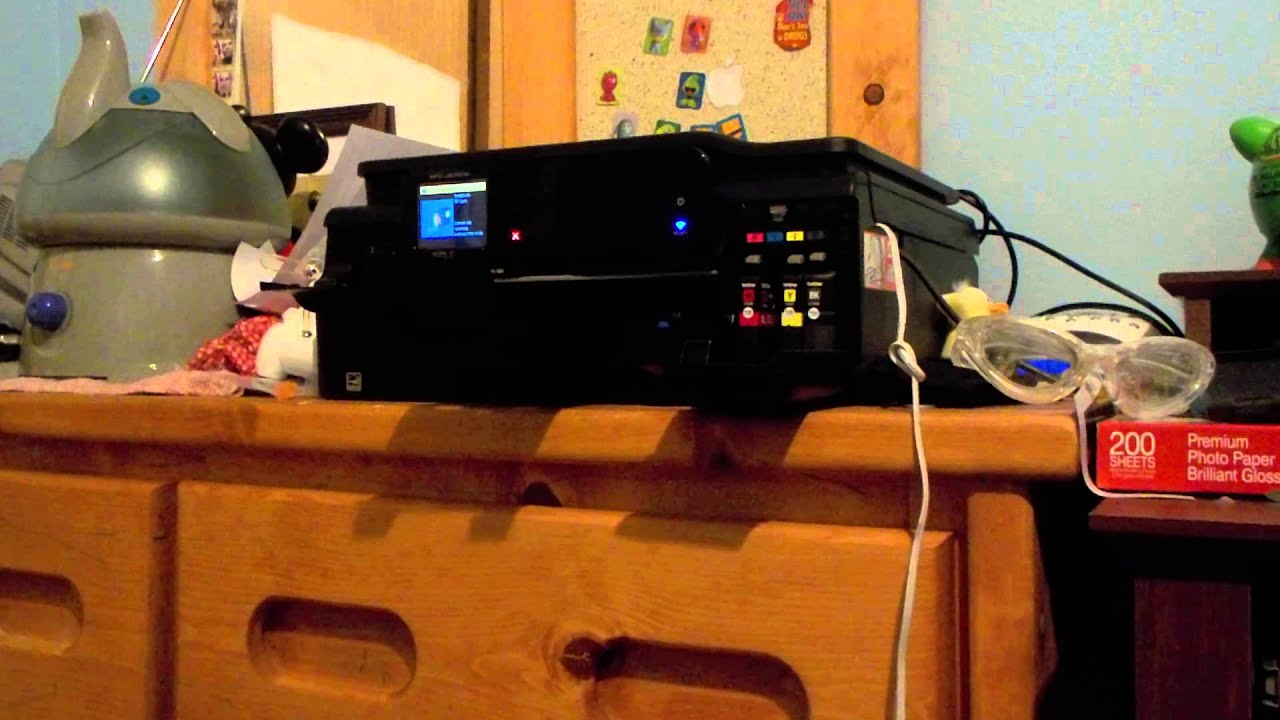 Brother Printer Hack Print with a depleted cartridge YouTube