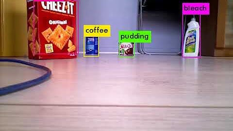 YOLO - YCB - Dataset V2 - Live camera