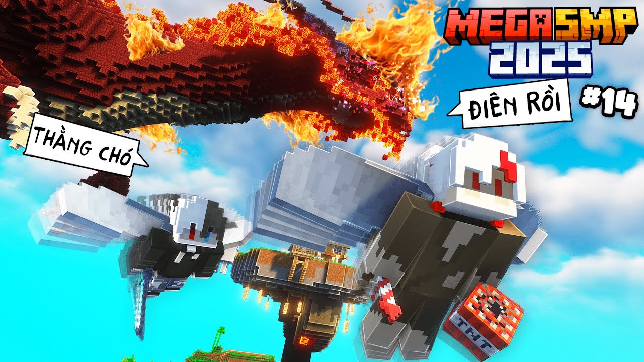 Tui Cho Nổ Nhà Siro & TEAM GỌI VỐN | GIỚI HẠN CỦA KẺ ĐIÊN | Kairon MEGA SMP - TẬP 14