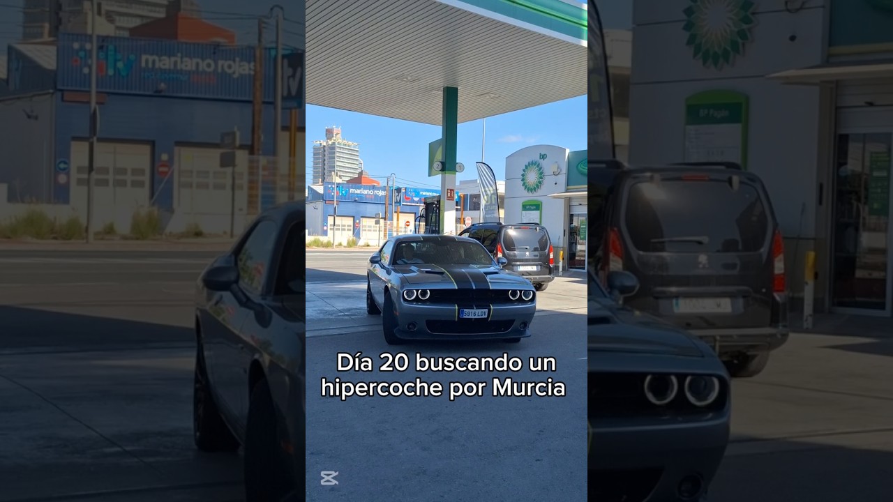 Día 20 buscando un hipercoche por Murcia #carspotting #murcia #porsche #dodge #bmw #mercedesamg