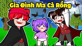 NABEE EM BÉ 24 GIỜ SỐNG CÙNG GIA ĐÌNH MA CÀ RỒNG TRONG MINECRAFT*NABEE VÀ GIA ĐÌNH MA CÀ RỒNG 👶🧛