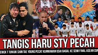 Tangis Haru Sty Pecaherick Thohir Tunjuk Shin Tae Young Pecat Kurniawan Usai Gagal Ke Semi Final 