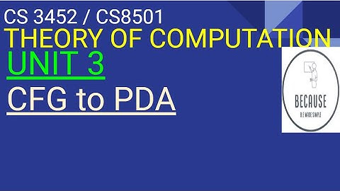 3.9 Conversion of CFG to PDA in Tamil