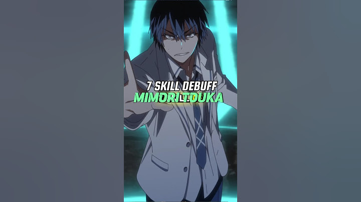 Si Ngasih Penyakit, 7 Skill Debuff Mimori Touka #anime #isekai