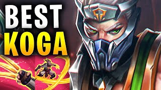 KOGA CLAWS ABSOLUTELY SHRED! - Paladins Gameplay Build