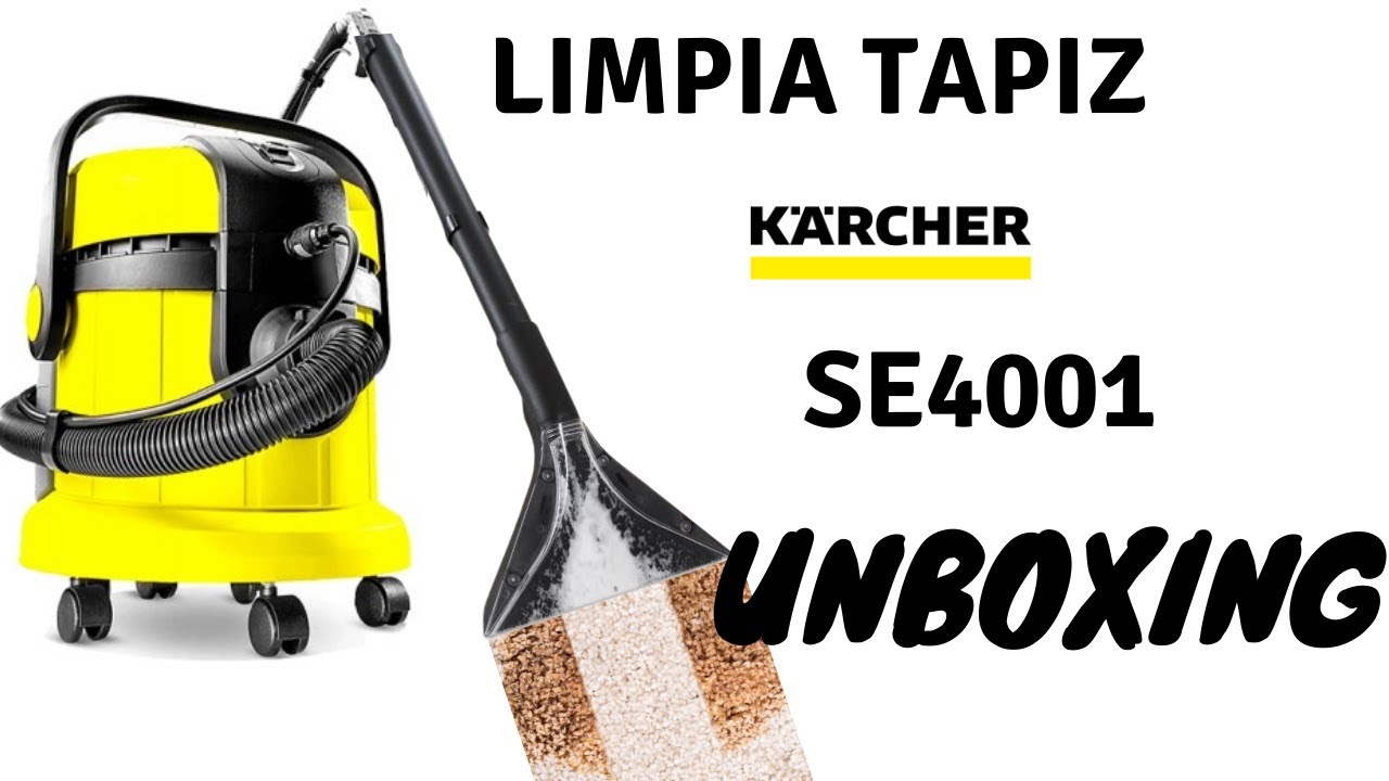 Karcher Aspirateur nettoyeur SE 4001 - aspirateur 3 en 1 injecteur  extracteur