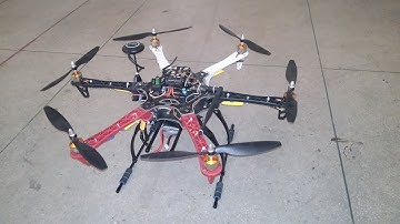 Hexacopter Autonomous mission pixhawk 2.4.8