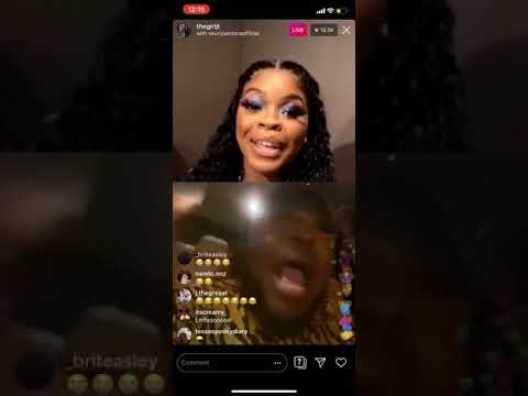 JT GOES LIVE WITH SAUCY SANTANA (SantanaOnTheBeat)