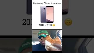 Samsung Alarm Evolution Meme