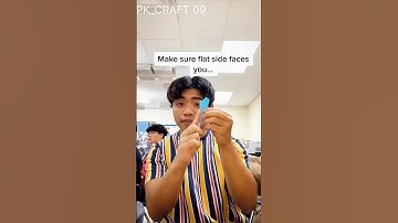 Easy paper ninja weapon |tutorial |viral paper planeImpossible Paper dart