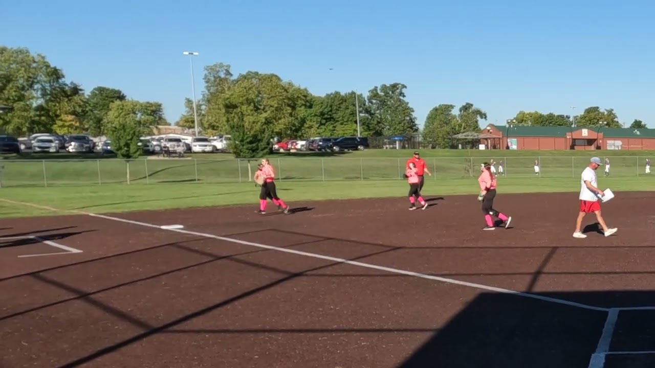 Gilbreath Assist Ramirez Putout at 3B --- 2025-10-05 AR Sparks 14u vs Bullpen Psychos Buck W 7-6