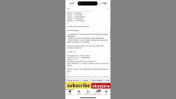 Java 14 Switch Case | Modern Switch Case | Must know Java Switch Case Yield| Java 14 #okayjava