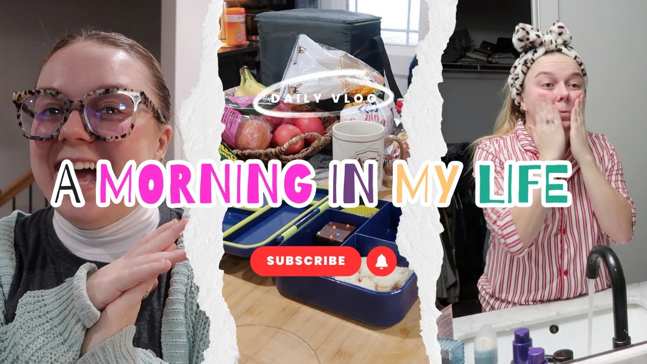 BACK TO WORK | Morning Routine! | 5:00am Wake up! Work:School Routine ...
