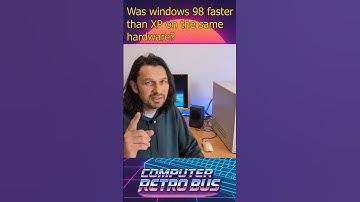 Was Windows 98 Really Faster? Side-By-Side Test!