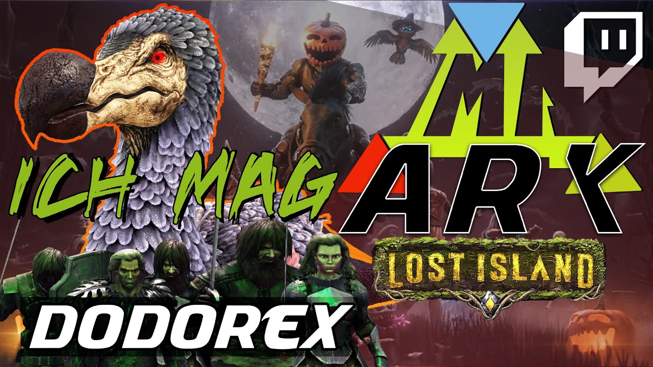 DodoREX 🦍 ARK 🦍 Lost Island [Srv: Ich  Mag ARK] • 14 • 2022 • DE • Lets PLAY 🦍 Stream 06.11.22