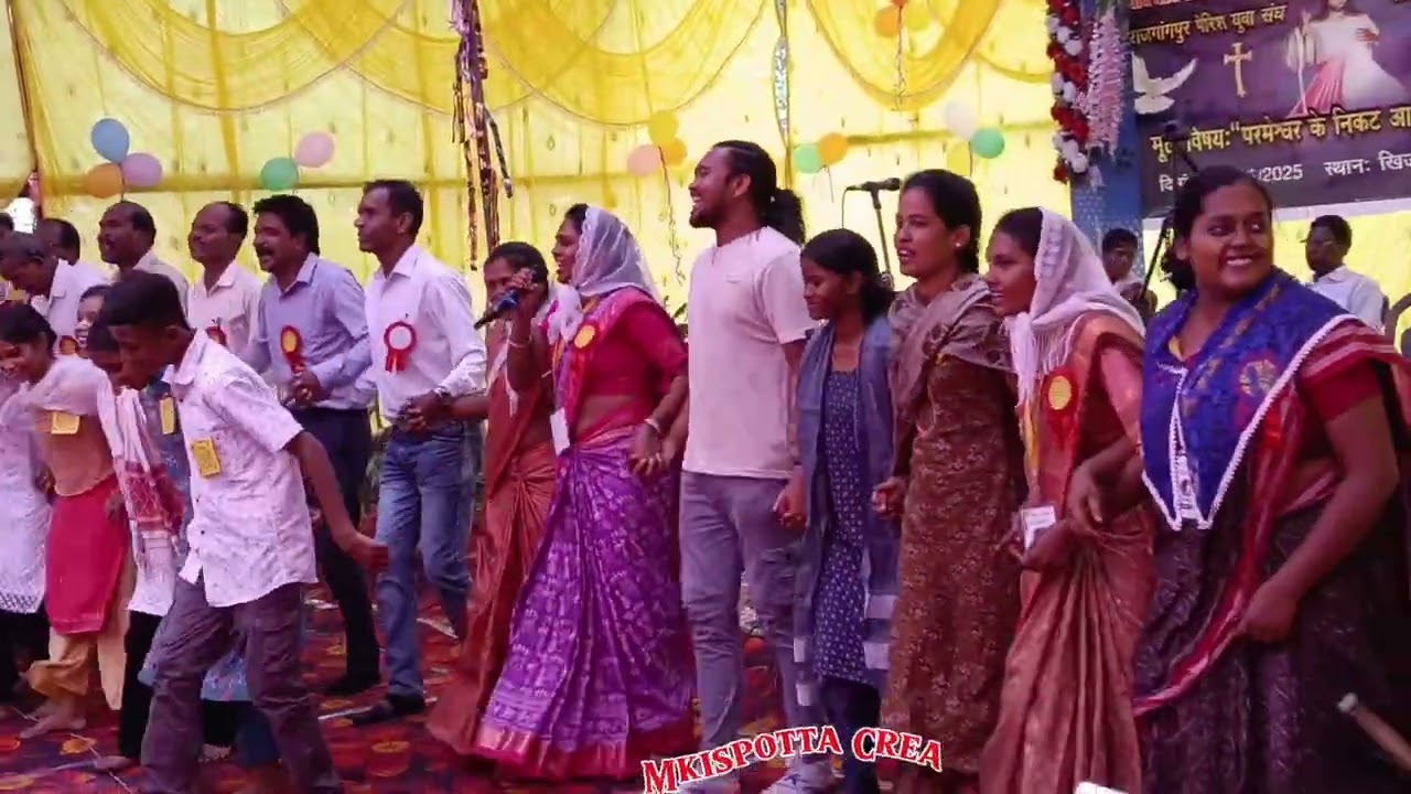 Mor Friend Yeshu heke re||Rajgangpur parish yuwa sang 2025||khijurdhi mandli bakibahal dam tola