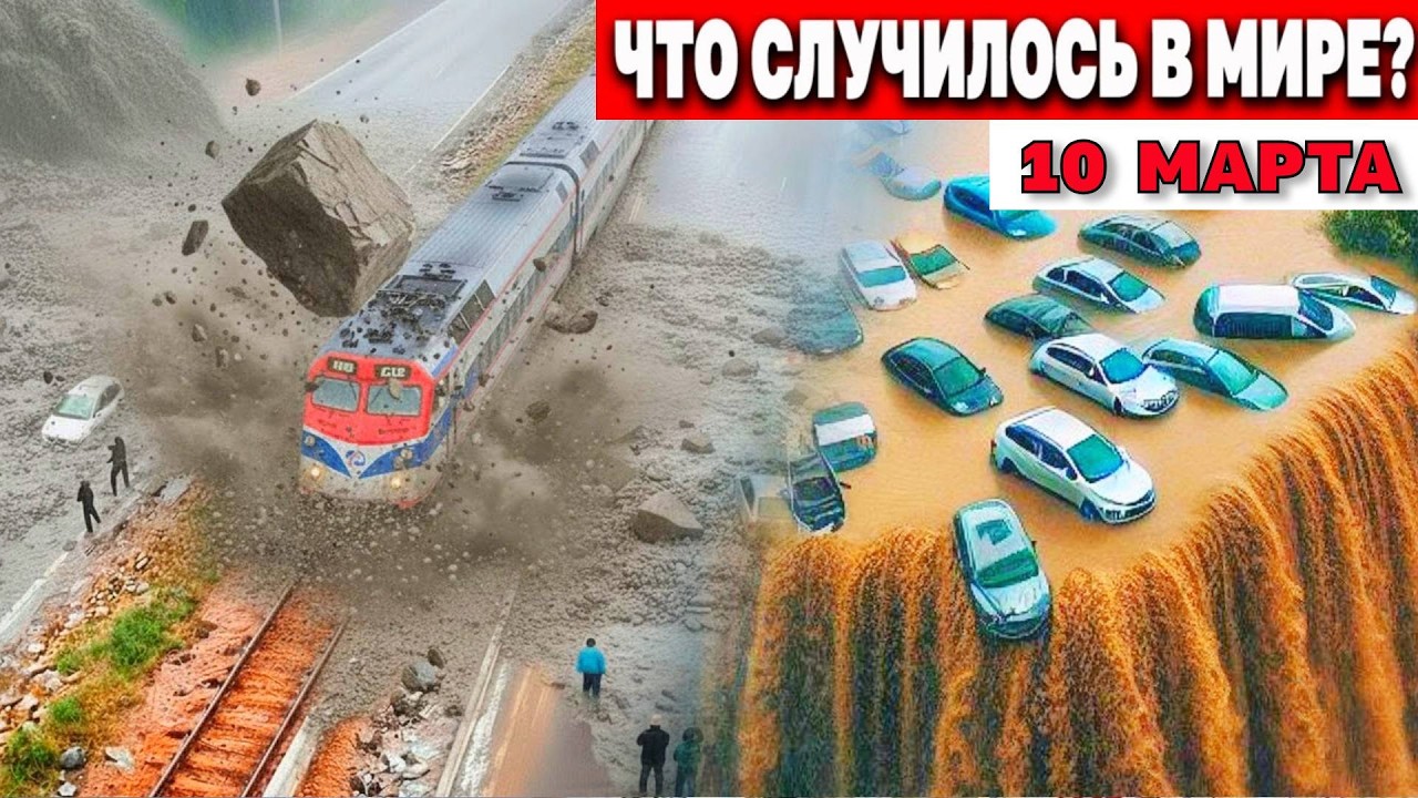 Катаклизмы за день 10.03.2026 ! Катаклизмы сегодня !  Новости сегодня !  События Дня ! погода жесть