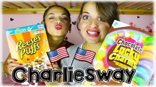 CharliesWay ≈ SNACKS AMERICANI MISTI! Tra cereali e bibite!