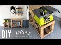 Diy Rolling Table Saw Stand