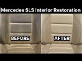 SERIOUS Denim Dye Transfer | Mercedes SLS interior | Leather Cleaning and Restoration | COLOURLOCK