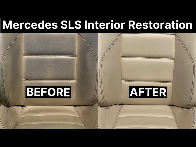 Interior seat restored  Interior, Leather repair, Seating