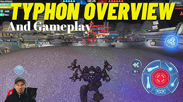 War Robots: New robot typhoon build, overview and gameplay, WR test server