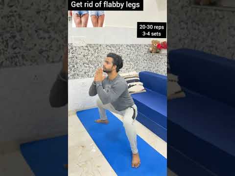 Get rid from flabby legs 🏋️🔥. | tone your legs at home. #shorts #fat