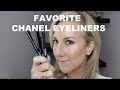 FAVORITE CHANEL EYELINERS | PERFECT FOR MATURE EYES | WORTH THE $$
