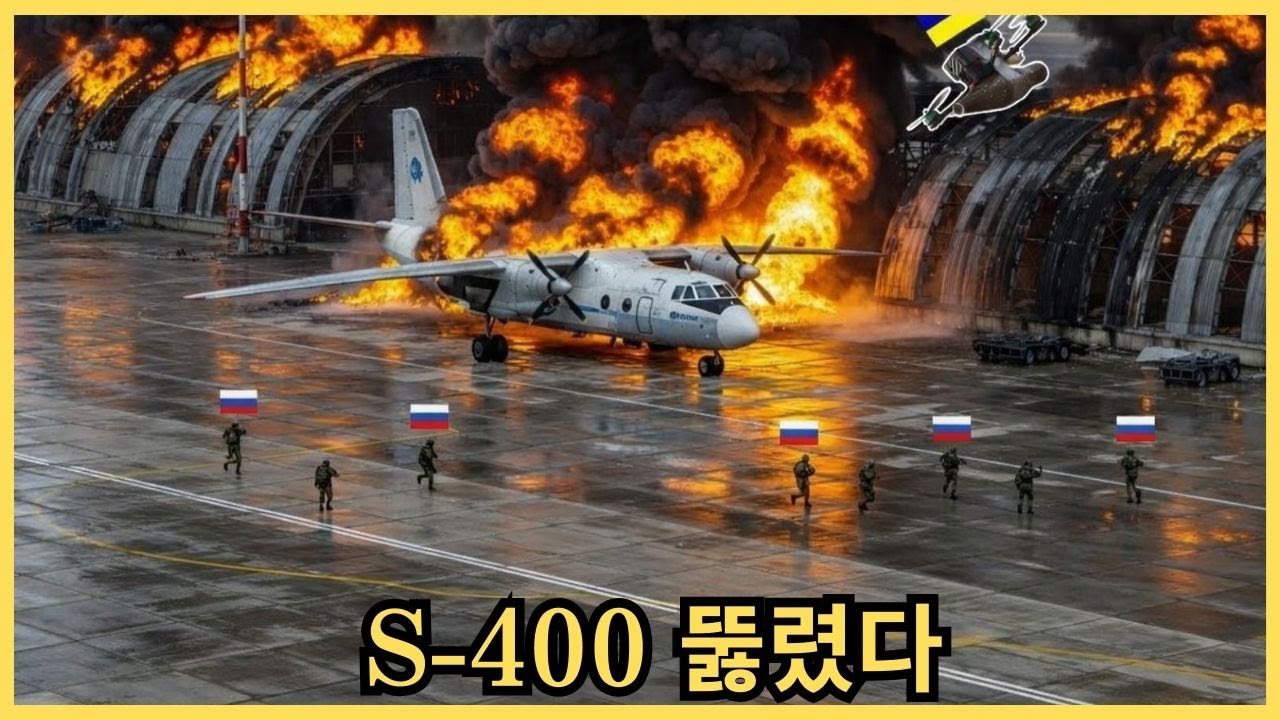 우크라이나 드론, 러시아 An-26 강타! 그 후 벌어진 충격적인 상황...?!