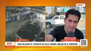 Trujillo: urgent need to improve traffic on Manuel Ubalde Street
