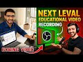 OBS Studio से Next Level Education Video Recording करने का आसान तरीका! By Creator Classroom