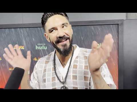 Clayton Cardenas Red Carpet Interview for Season Four Premiere of FX's Mayans M.C.