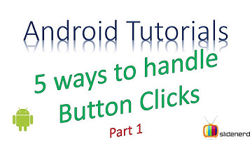 18  5 ways to Handle Button Click Part 1 |