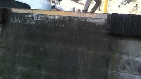 Ollie off loading dock