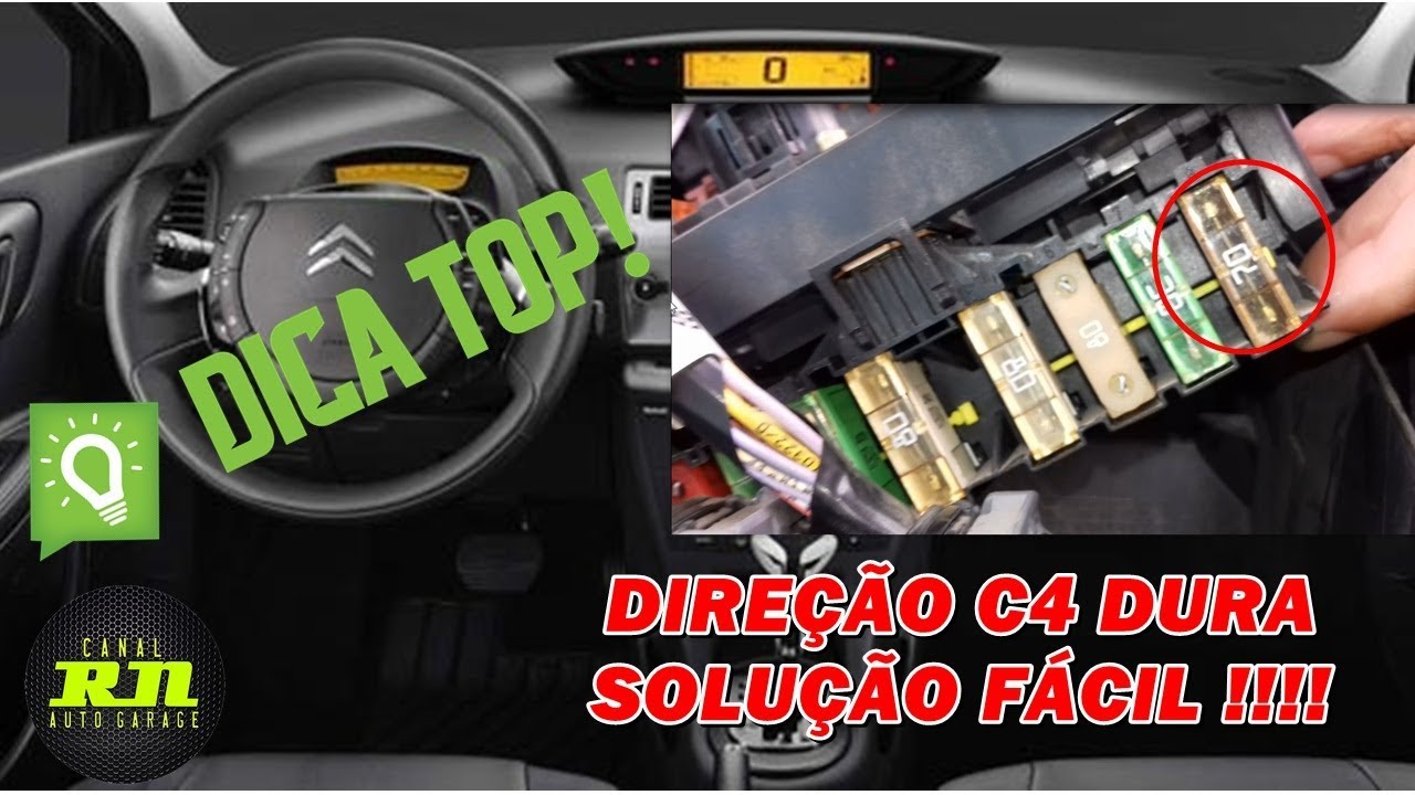 [DICA] - C4 DIREÇÃO ELETRO HIDRÁULICA DURA