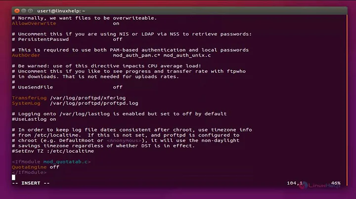 How to Install and Configure ProFTPD Server in Ubuntu/Debian