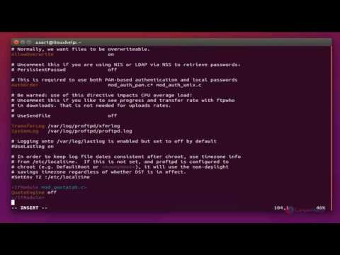 How to Install and Configure ProFTPD Server in Ubuntu/Debian