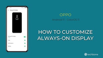 How to Customize Always On Display - Oppo [Android 11 - ColorOS 11]