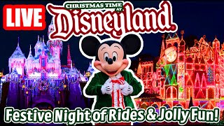  Jolly Night At Disneyland  California Adventure  Rides  Fireworks  Disneyland Stream