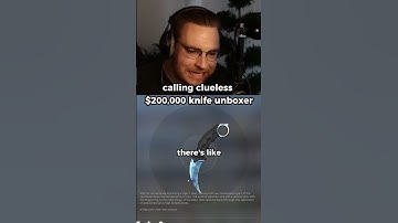 valorant player unboxed $200k knife 💀