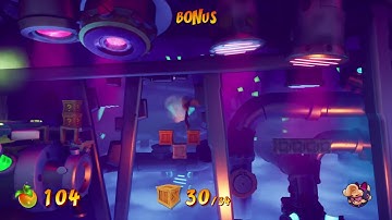 Stowing Away Bonus Stage Guide - Crash Bandicoot 4