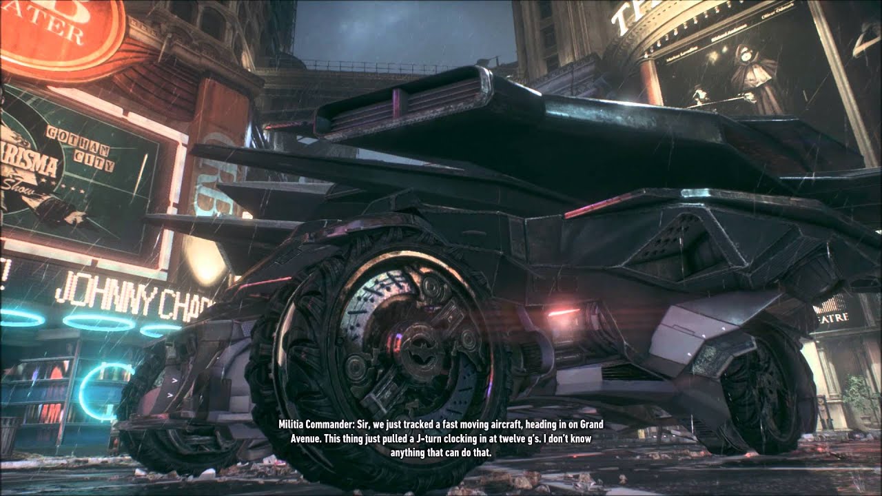 Arkham Knight - Batwing Upgrades Batmobile - YouTube