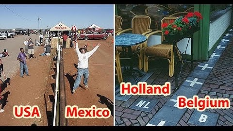 25 Amazing Borders Around The World You Need to See