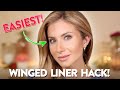 Easiest Winged Liner Makeup Hack for a Lift to the Eye!