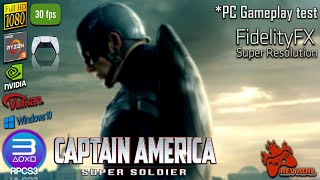 RPCS3 Captain America Super Soldier PC Gameplay | Full Playable | PS3 Emulator | 2021 Updated screenshot 5