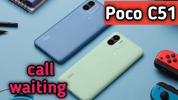 How To Call Waiting In Poco C51, Call Waiting Enable In Poco C51, Call Waiting Setting Kaise Karen