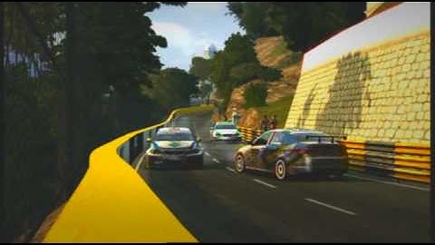 cyber racing macau crash