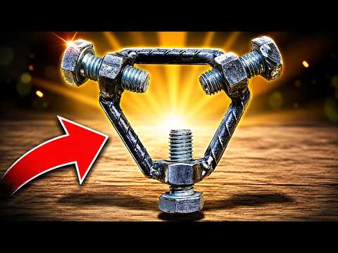 Not many people know the secret of making tools /DIY tool using rebar, bolts and nuts / diy wrench