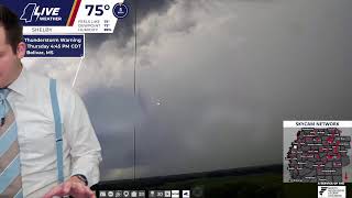 LIVE NOW: Tracking Severe Thunderstorms